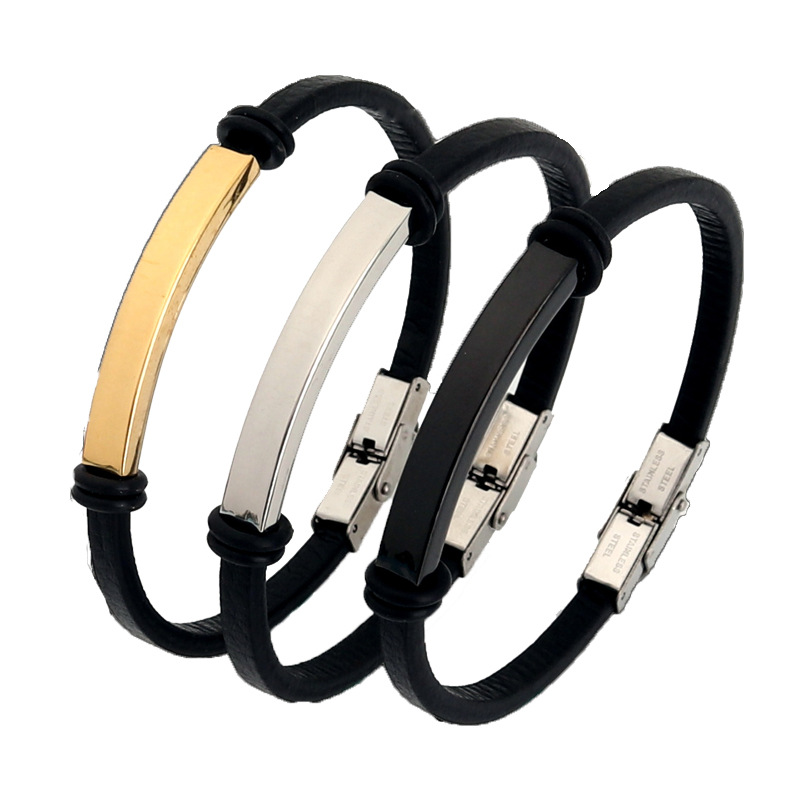 Punk Thin Custom Text Name adj - Coordinates Bracelet recension och pris