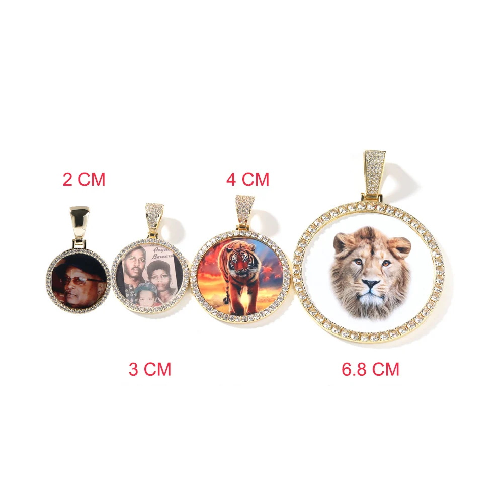 THE BLING KING Oversize Large  - Name Necklace Custom recension och pris