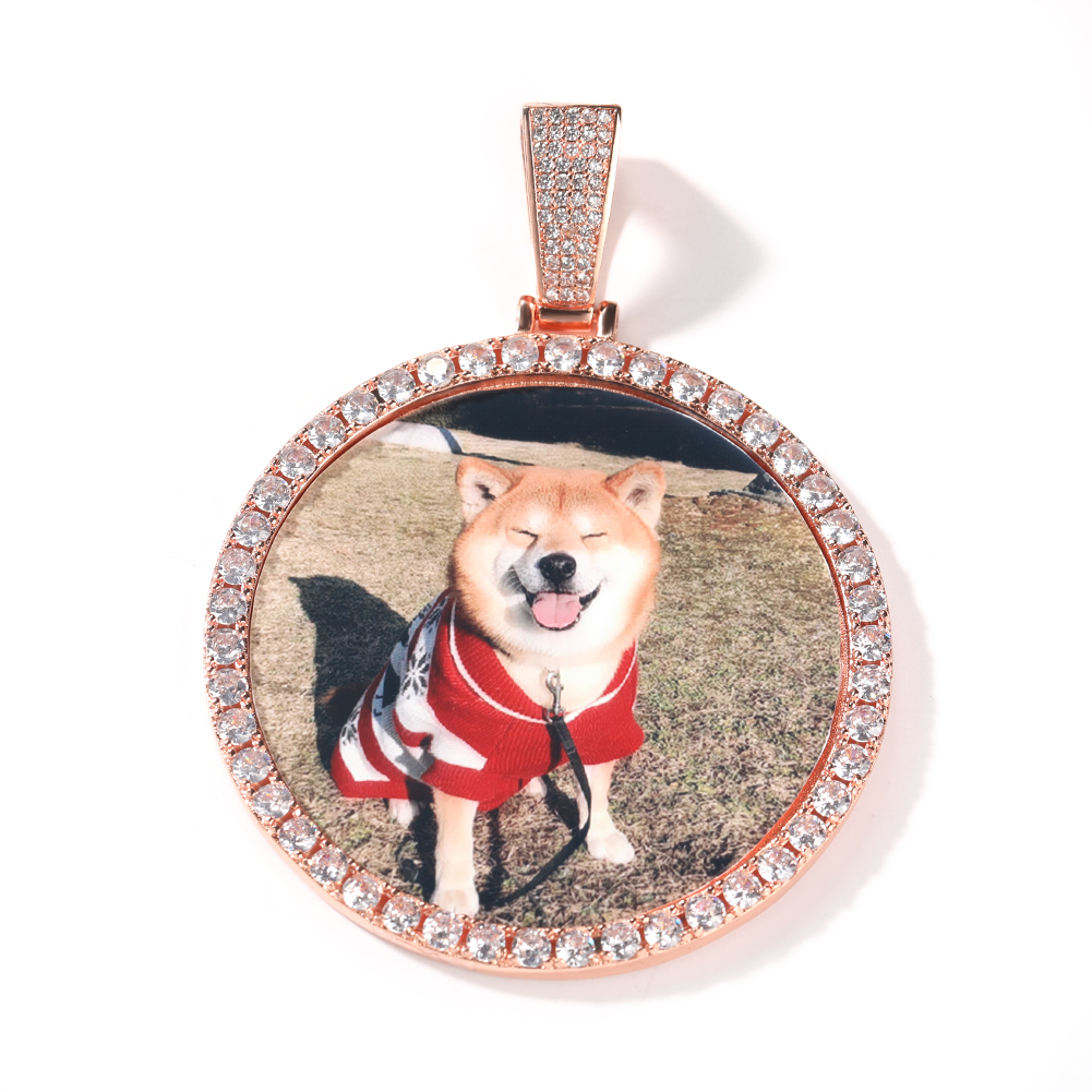 THE BLING KING Oversize Large  - Name Necklace Custom recension och pris