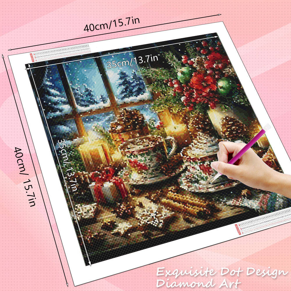 HUACAN Diamond Painting Coffee - Photo Mosaic Print recension och pris